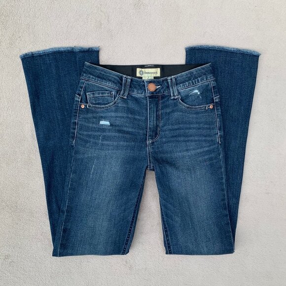 Democracy Women's Boot Cut Jeans - Dark Blue - Picture 5 of 14